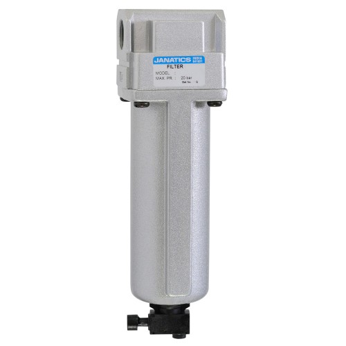 Pneumatic Air Filter Metal Bowl Filter Janatics
